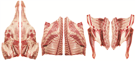 6 Cut Mutton Carcasses